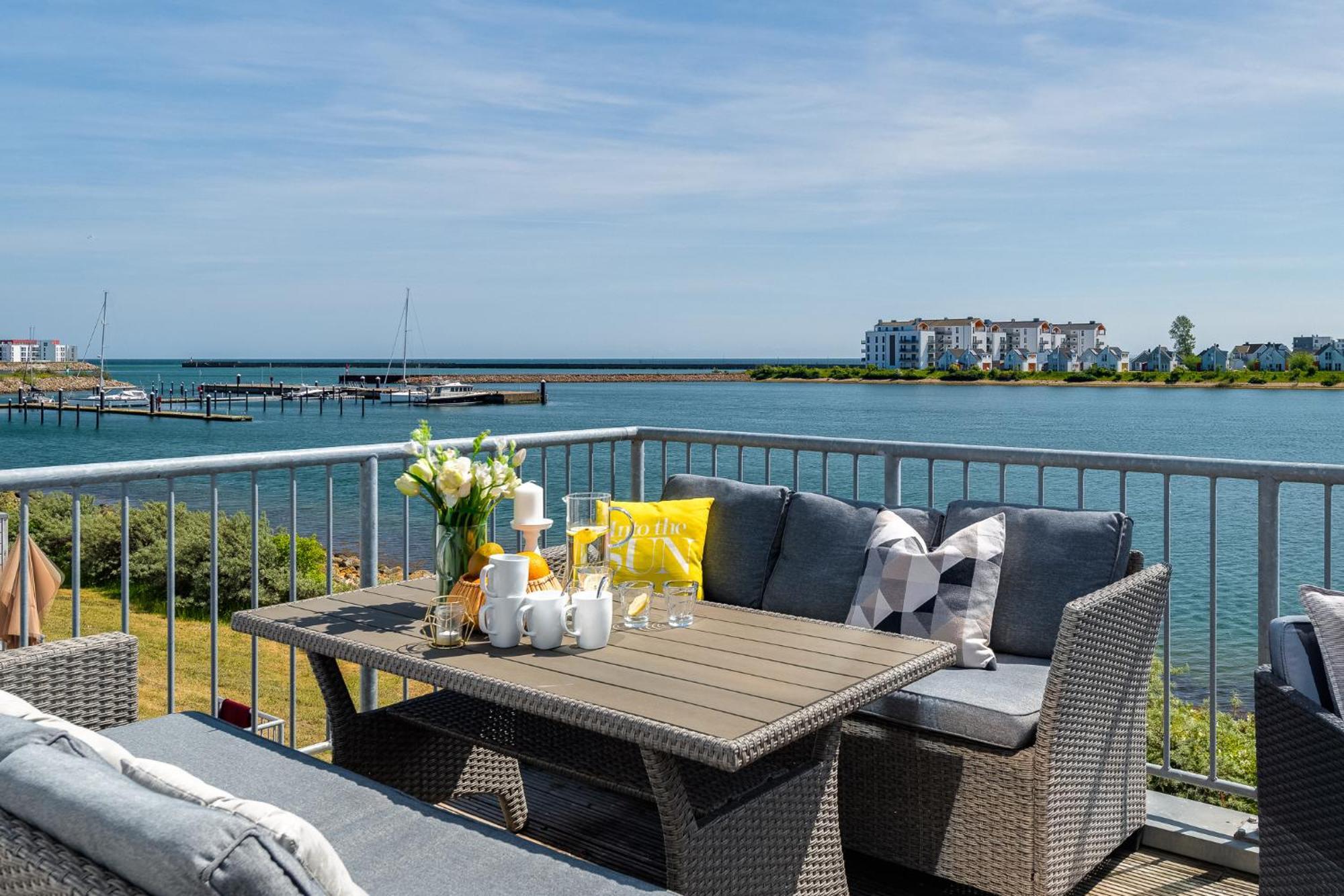 Ferienwohnung Harbourviews Olpenitz Exterior foto